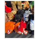 Ty Beanie Babies Plush Assortment (Lot of 16)