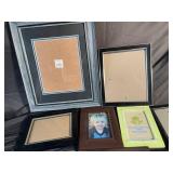 Mixed Picture Frame Assortment with Decorative Frames