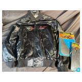 Corvette Satin Jacket & Stainless Steel Splash Guards (Lot of 2)