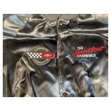 Corvette Satin Jacket & Stainless Steel Splash Guards (Lot of 2)