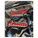 Corvette Satin Jacket & Stainless Steel Splash Guards (Lot of 2)