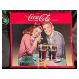 Coca-Cola Glass Pitcher & 4 Mugs Set (Lot of 5)