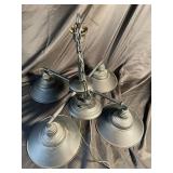 4-Light Hanging Chandelier Fixture with Chain