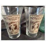 Coca-Cola Glassware Assortment (Lot of 8)