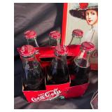 Coca-Cola Collectibles Mixed Lot of 6 Bottles, Tins & Plate
