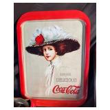 Coca-Cola Collectibles Mixed Lot of 6 Bottles, Tins & Plate
