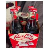 Coca-Cola Collectibles Mixed Lot of 6 Bottles, Tins & Plate