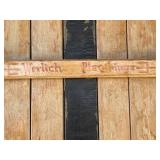 Vintage Wooden Toboggan Sled