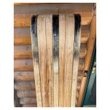 Vintage Wooden Toboggan Sled