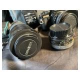 Minolta X-700 SLR Camera Kit with 2 Lenses & Tamrac Bag