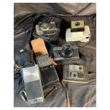 Petri, Kodak & Polaroid Vintage Camera Mixed Lot