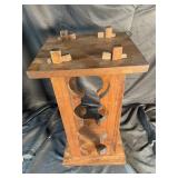 Gonood Tropical Walnut Wooden Wine Rack