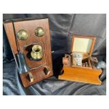 Wooden Smoking Accessory Set with Bryco Pipe Cleaners (Lot of 2)