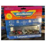Micro Machines & Hot Wheels Die-Cast Car Lot of 5