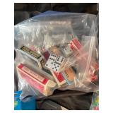 Mixed Lot of Craft & Office Supplies, Pens, Tape & Clips