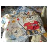 Assorted Character Pillowcases & Bedding (Lot of 5)