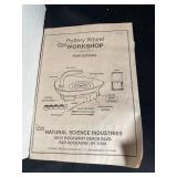 NSI Pottery Wheel Workshop Motorized Foot Pedal Set with Instructions