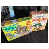 Merlin Magic Hat & Travelling Troll Playset (Lot of 2)