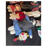 Ginny Porcelain Doll & Assorted Dolls (Lot of 8)