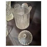 Crystal Vanity Glassware Set (Lot of 6)