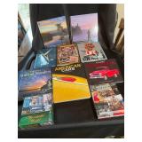 Assorted Hardcover Books on Travel, Cars & Nostalgia (Lot of 10)