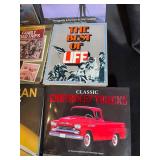 Assorted Hardcover Books on Travel, Cars & Nostalgia (Lot of 10)