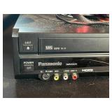 Panasonic DMR-EZ47V VHS/DVD Recorder with DH-1000 Camera & Case