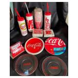 Coca-Cola Assorted Drinkware & Serving Pieces (Lot of 11)