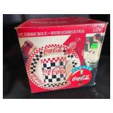 Coca-Cola Diner 8 Piece Snack Set (Lot of 8)