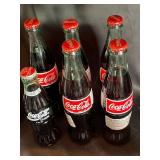 Coca-Cola Glass Bottle Assortment (Lot of 12)