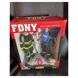 FDNY Limited Edition Firefighter Action Figures (Lot of 2)