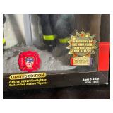 FDNY Limited Edition Firefighter Action Figures (Lot of 2)