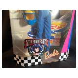 Barbie NASCAR 50th Anniversary Collector Edition Doll NIB