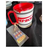 Vintage Diner Sign, Pep Boys Mug, Pontiac Tin & Truck (Lot of 5)