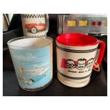 Vintage Diner Sign, Pep Boys Mug, Pontiac Tin & Truck (Lot of 5)