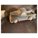 Vintage Diner Sign, Pep Boys Mug, Pontiac Tin & Truck (Lot of 5)