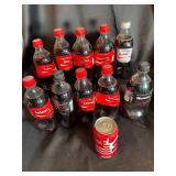 Coca-Cola Personalized Bottles & Can (Lot of 10)