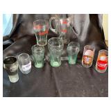 Coca-Cola & NCAA Commemorative Glass Lot of 8