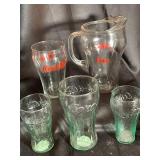 Coca-Cola & NCAA Commemorative Glass Lot of 8
