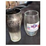 Coca-Cola & NCAA Commemorative Glass Lot of 8