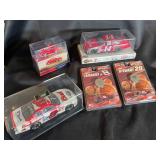 Die-Cast Car Collection of 5 Including Dinky Toys Porsche 356A & NASCAR