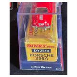 Die-Cast Car Collection of 5 Including Dinky Toys Porsche 356A & NASCAR
