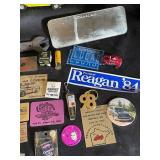 Mixed Lot of Vintage Car Show Memorabilia, Toys & Decor