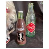 Coca-Cola Bear Collectibles, Mug, Bottles & Plush Lot of 6
