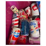 Mixed Vintage Soda Can Assortment