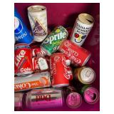 Mixed Vintage Soda Can Assortment
