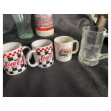 Souvenir Beer Glasses & Mugs (Lot of 9)
