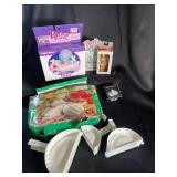 Barbie Keychains, Precious Places, Crystal Heart Box & Dough Press (Lot of 4)