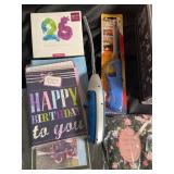 Greeting Cards, Books & Ceramic Dog Dish Mixed Lot