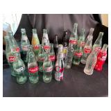 Mixed Lot Coca-Cola Glass Bottle Assortment